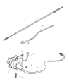 Dodge Throttle Cable Diagram - 53031592AB