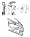 Dodge Dart Door Check Diagram - 68082442AE