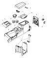 Dodge Nitro Shift Indicator Diagram - 5KE561K7AC