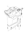 2006 Chrysler Sebring Fuel Tank Diagram - 5170943AA