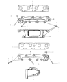 Chrysler Aspen Exhaust Heat Shield Diagram - 5192093AA