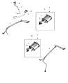 2014 Chrysler 200 Vapor Canister Diagram - 5147052AA