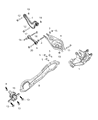 Chrysler Trailing Arm Diagram - 68470298AA