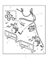 Dodge Fog Light Diagram - 55076941AB
