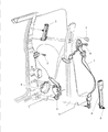 1998 Jeep Grand Cherokee Seat Belt Diagram - 5FN83RT6
