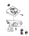 Chrysler Brake Fluid Level Sensor Diagram - 5142505AA