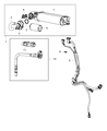 2017 Dodge Challenger Vapor Canister Diagram - 68231653AB