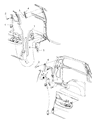 2000 Chrysler Grand Voyager Seat Belt Diagram - SL691L5AA