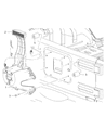 Jeep Wrangler Wheel Cover Diagram - 1EB261X7AA