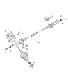 Ram Intermediate Shaft Diagram - 68146594AA