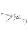 Ram Rack & Pinion Bushing Diagram - 52106728AC