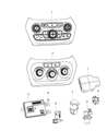 Jeep A/C Switch Diagram - 5ZS93DX9AB