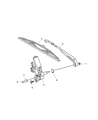 Dodge Sprinter 3500 Wiper Arm Diagram - 68006513AA