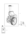 2012 Jeep Grand Cherokee Power Steering Pump Diagram - RL181778AB
