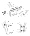 Dodge Door Check Diagram - 4615465AC