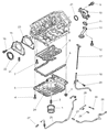 Dodge Intrepid Crankshaft Seal Diagram - 4663625