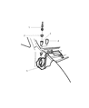 2002 Dodge Ram Wagon Antenna Cable Diagram - 56043008AC