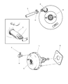 Dodge Intrepid Brake Booster Diagram - 4764455