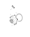 2001 Chrysler Voyager Water Pump Diagram - 4781157AA