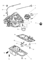 Chrysler Aspen Dipstick Tube Diagram - 53021322AB