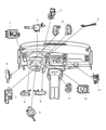 Dodge Seat Heater Switch Diagram - 56045098AC