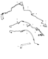 Jeep Compass Power Steering Hose Diagram - 5105788AL