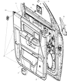 Ram 5500 Mirror Cover Diagram - 1HA43XDVAA