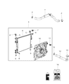 Ram C/V Engine Cooling Fan Diagram - 5058674AD
