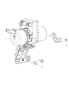 Dodge Durango Power Steering Pump Diagram - 52124998AF