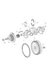 2008 Chrysler PT Cruiser Engine Mount Diagram - 5073999AB