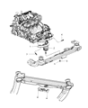 Chrysler Pacifica Engine Mount Diagram - 4809963AE