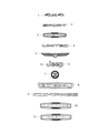 Jeep Compass Emblem Diagram - 68419743AA