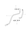 Chrysler Air Intake Coupling Diagram - 4792434AC
