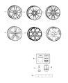 Ram 1500 Spare Wheel Diagram - 1UC54S4AAA