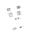 Jeep Wrangler Door Lock Switch Diagram - 68078910AA