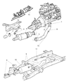 2007 Dodge Ram 3500 Catalytic Converter Diagram - 52121891AC