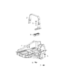 Chrysler Voyager Battery Tray Diagram - 68226079AD