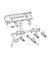 Jeep Fuel Injector Seal Diagram - 5103377AA