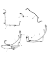 Dodge Nitro Power Steering Hose Diagram - 52125180AD