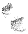 Jeep Transmission Mount Diagram - 52124104AB