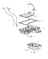 2013 Chrysler 300 Dipstick Diagram - 68157159AA