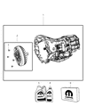 Jeep Wrangler Torque Converter Diagram - 5093944AF