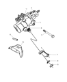 Dodge Ram 2500 Rack And Pinion Diagram - 52106835AE
