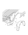 Ram 2500 Wheelhouse Diagram - 68400489AB