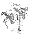 Chrysler Heater Core Diagram - 5134383AA