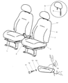 Chrysler PT Cruiser Seat Heater Diagram - 5114089AA
