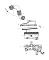 Jeep Compass Air Filter Box Diagram - 5183089AA