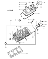 Chrysler Camshaft Seal Diagram - MD372536