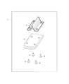 Dodge Challenger Air Deflector Diagram - 68419118AC