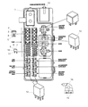 Chrysler PT Cruiser Relay Diagram - 4692153AA